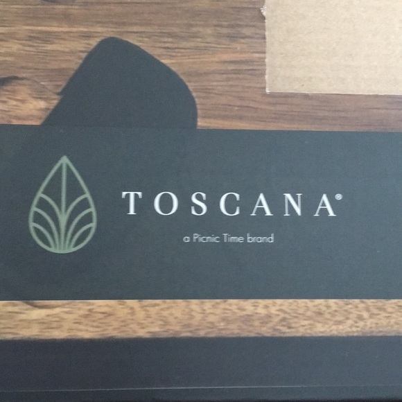 TOSCANA Cutting Board and Cheese Tools Set - Picture 14 of 16